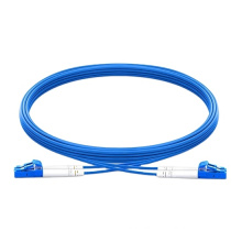 Outdoor blue patch cord steel armored anti rodents optical fiber cable armored LC SC FC ST